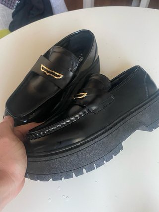 Zapatos plataforma negros