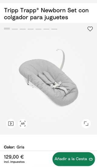 Hamaca Stokke Tripp Trapp Newborn Set
