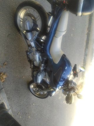 BMW R850R Azul/Plata