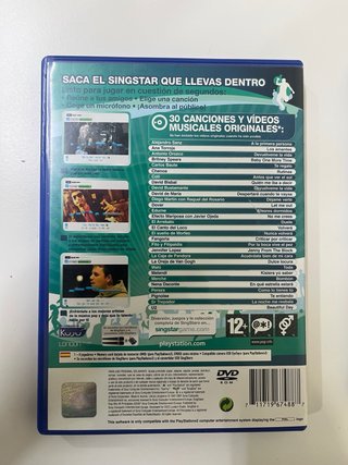 Lote 3 Juegos Singstar PS2