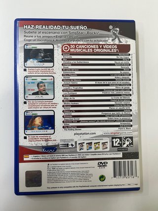 Lote 3 Juegos Singstar PS2
