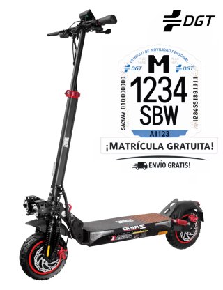 Patinete Eléctrico Zwheel ZRino Duo Max Homologado