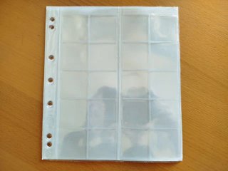 Hojas Leuchtturm NUMIS 34 para monedas