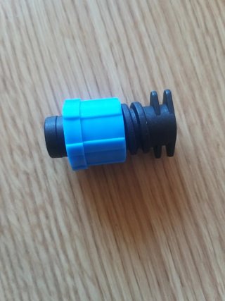20 Tapones para cinta de riego