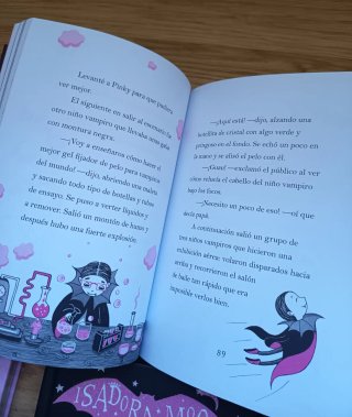 4 libros Isadora Moon