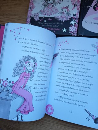 4 libros Isadora Moon