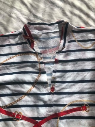 Blusa estampada mujer