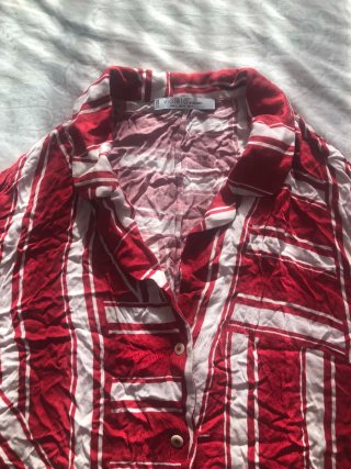 Blusa estampada mujer