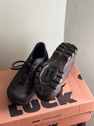 Zapatillas Ciclismo Mujer Luck Negras