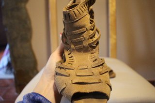 Sandalias cuña Stradivarius talla 37