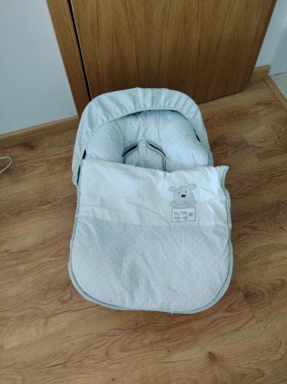 Saco silla grupo 0 con diseño de perro