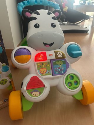 Corre pasillos cebra Andador Musical fisher-price