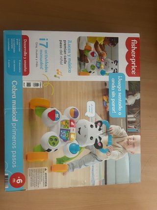 Corre pasillos cebra Andador Musical fisher-price