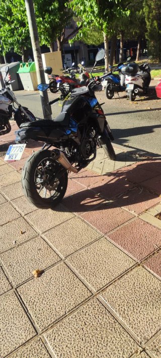 Peugeot PM-01 125cc Negra ¡4.000km!