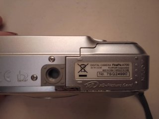 Cámara Digital Fujifilm FinePix A700+Tarjeta.