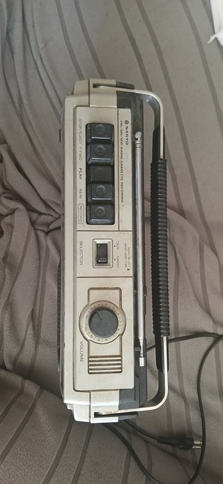 Radio Cassette Sanyo M7860-2 Vintage