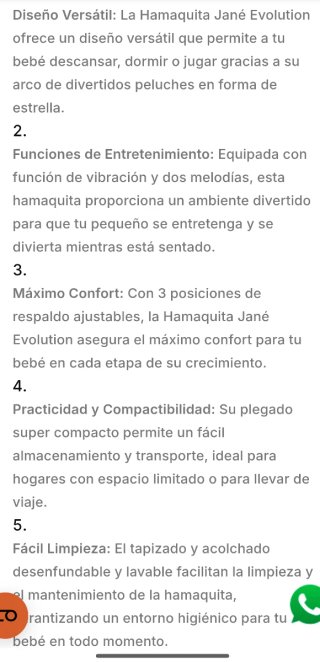 Hamaca Jane Evolution