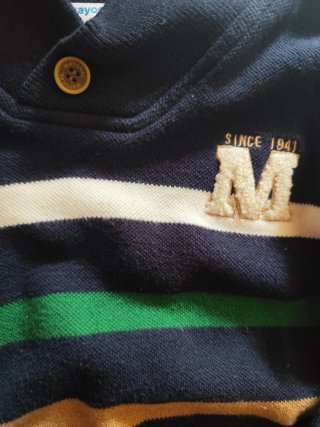 Jersey Mayoral niño 6 años rayas