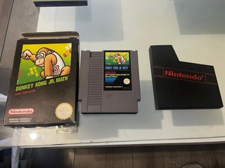 Donkey Kong Jr. Math Nintendo NES Español