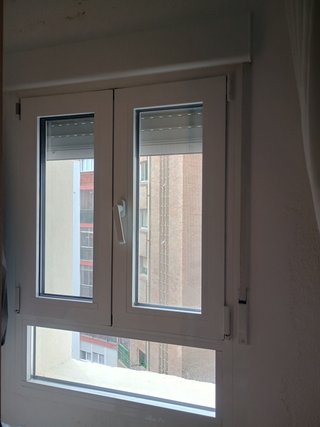 Lote ventanas aluminio blanco