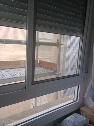Lote ventanas aluminio blanco