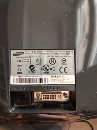 Monitor 23" Samsung BX2335 Full HD