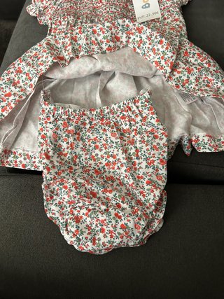 Vestido floral 18 meses