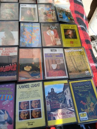 Lote 75 Casetes Música Variada