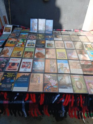 Lote 75 Casetes Música Variada