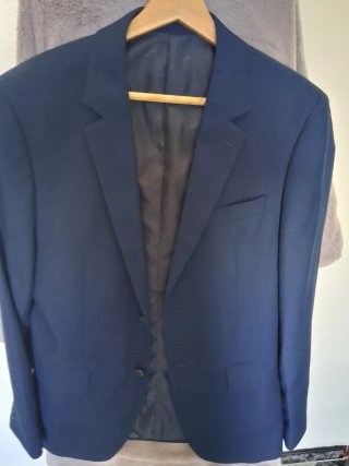 Traje de chaqueta Roberto Torretta azul,TALLA 40