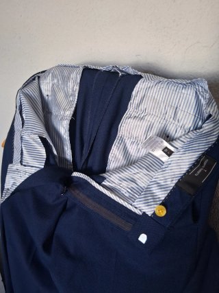 Traje de chaqueta Roberto Torretta azul,TALLA 40