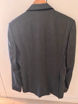 Traje Zara Gris Hombre