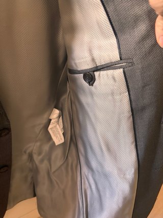 Traje Zara Gris Hombre