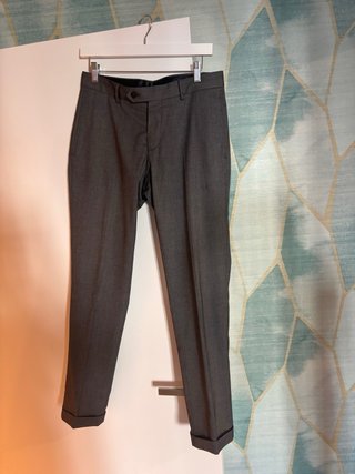 Traje Zara Gris Hombre