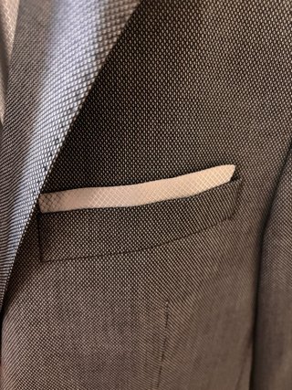 Traje Zara Gris Hombre