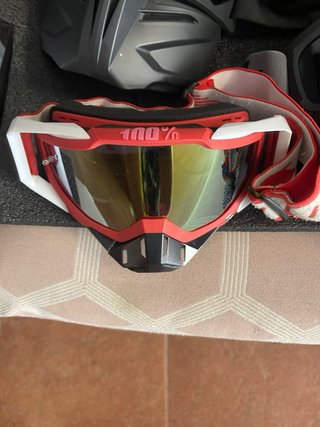 Gafas Enduro Motocross Negras