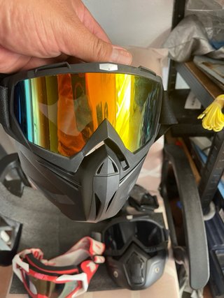 Gafas Enduro Motocross Negras