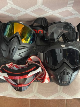 Gafas Enduro Motocross Negras