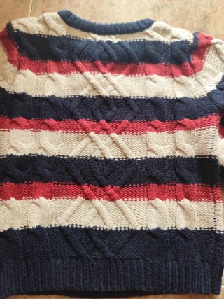 Jersey niño Sfera rayas trenzado 24-36m