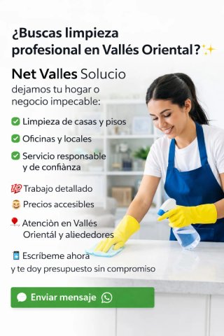 Limpieza de hogares y oficinas con experiencia...