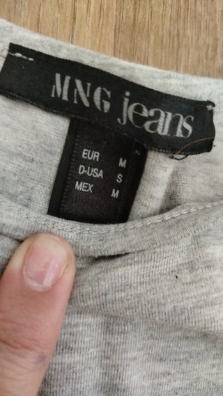 Camiseta Mango Talla M sin mangas