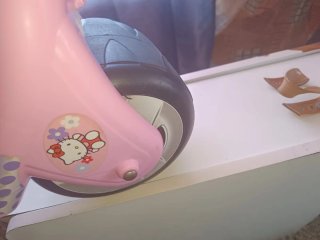 Moto Infantil Hello Kitty Rosa