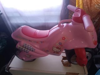 Moto Infantil Hello Kitty Rosa