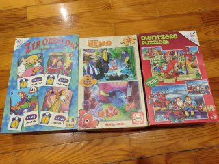 Lote de 12 Puzzles