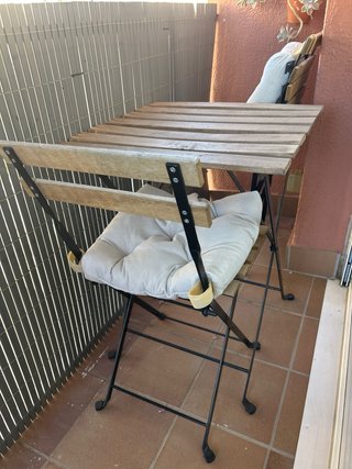 Mesa y Silla Plegable IKEA