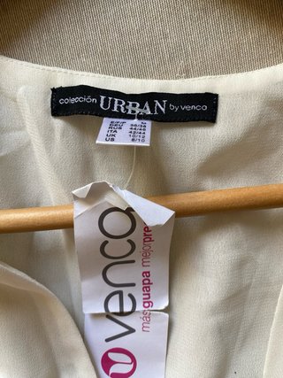 Camisa URBAN blanca talla M/L  bordada