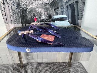 Infradito Havaianas Blu/Viola Tg 39