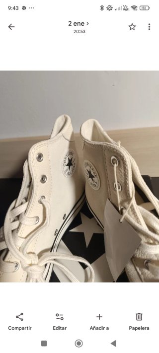 Zapatillas Converse 40