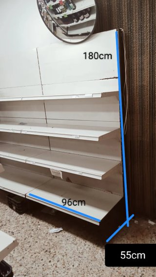 Estanterías metálicas modulares