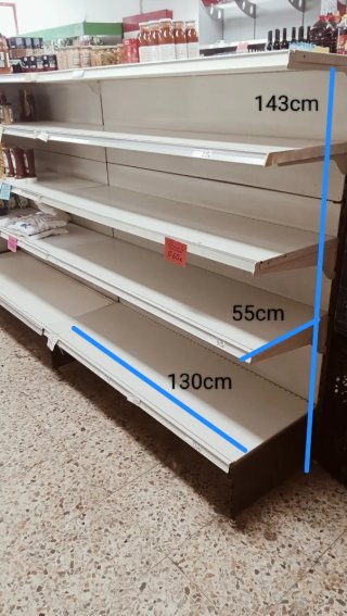 Estanterías metálicas modulares